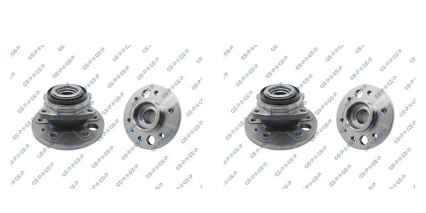 GSP 2X Radnabe Radlagersatz Hinterachse FüR Mercedes Sprinter 35-T 906-image