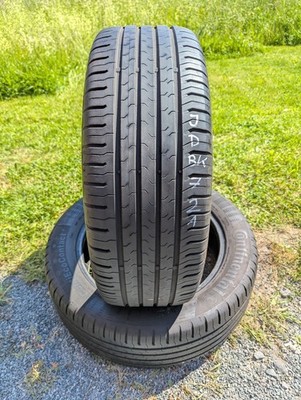 2x Continental ContiEcoContact 5 215/55 R17 94V Sommer DOT2015+2016 5-5,5mm TOP