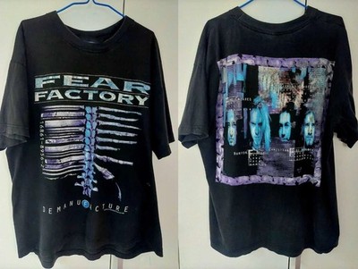 Band Fear Factory Demanufacture Cotton T-Shirt Full Size BL2411