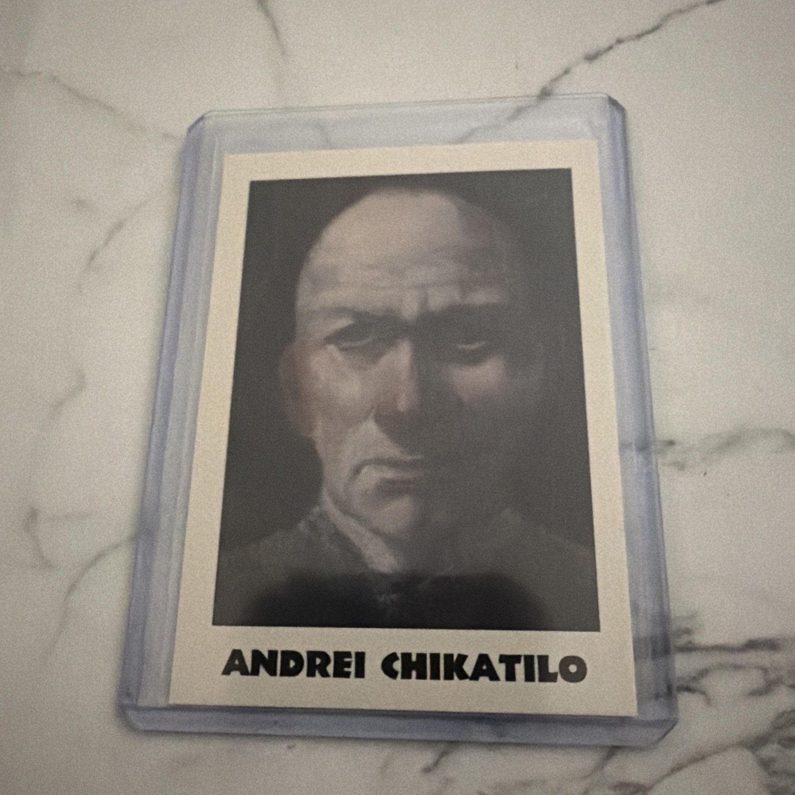 1992 True Crime Series 4, Killer Trading Card #179 Promo ANDREI CHIKATILO