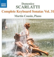 Audio Cd - Martin Cousin - Scarlatti: Complete Keyboard Sons Vol. 31 - Naxos -D