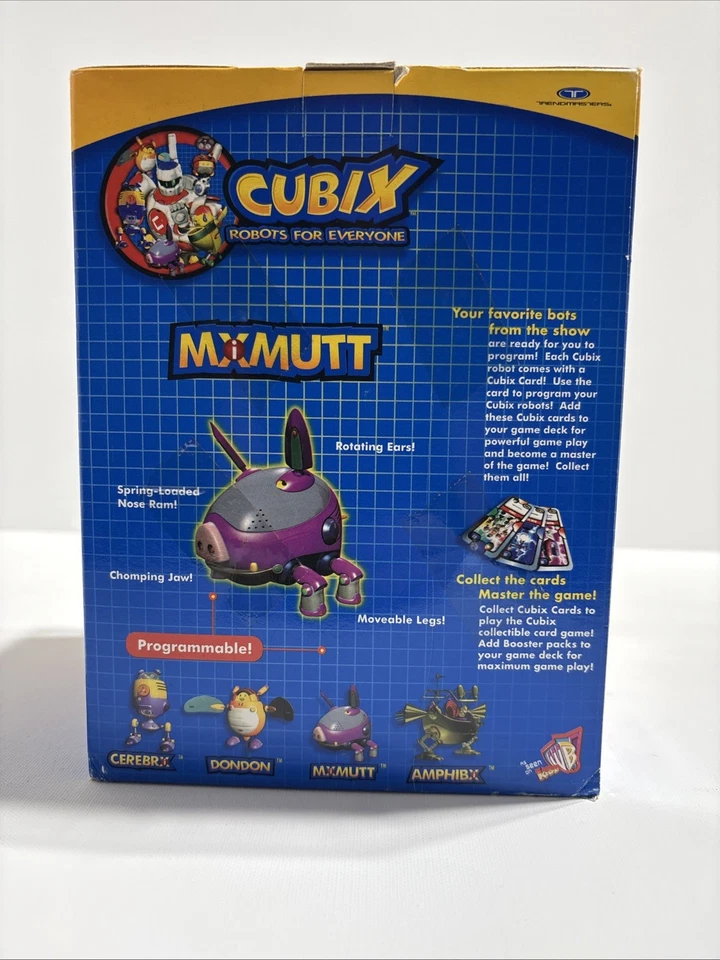 Cubix Robots for Everyone Programmable MXMUTT 2001 Trendmasters 1-4 - Image 3 of 4