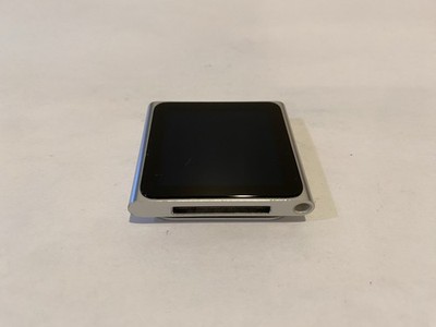 Apple iPod nano 6th Generation 8GB - Silver (MC525LL/A) - Works