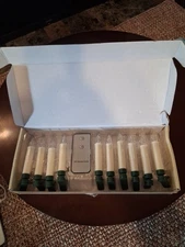 Plow & Hearth Clip On Candle Lights 10 With Remote Control