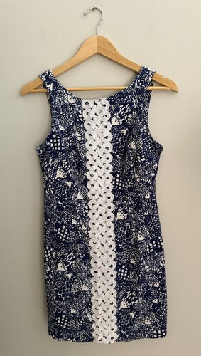 Lilly Pulitzer x Target Upstream Shift Dress Women’s Sz 8 Lined Zip Up Stretch - Picture 11 of 11