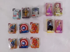 Lot of 13 Zuru Mini Brands Toy Box Miniatures Disney Princess, Star Wars, +