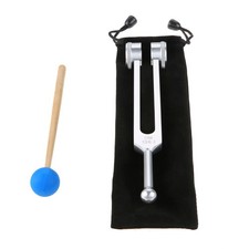 OM 136.1Hz Solfeggio Tuning Fork with Silicone Hammer Bag for Sound, Musical ...