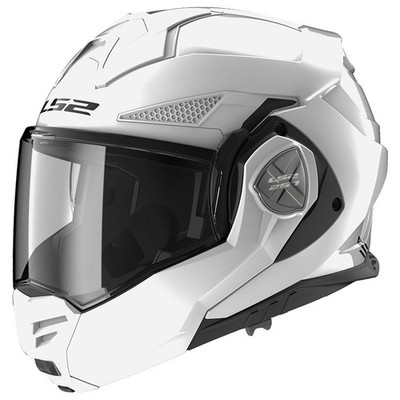 LS2 Advant X Solid Gloss White Helmet size Large