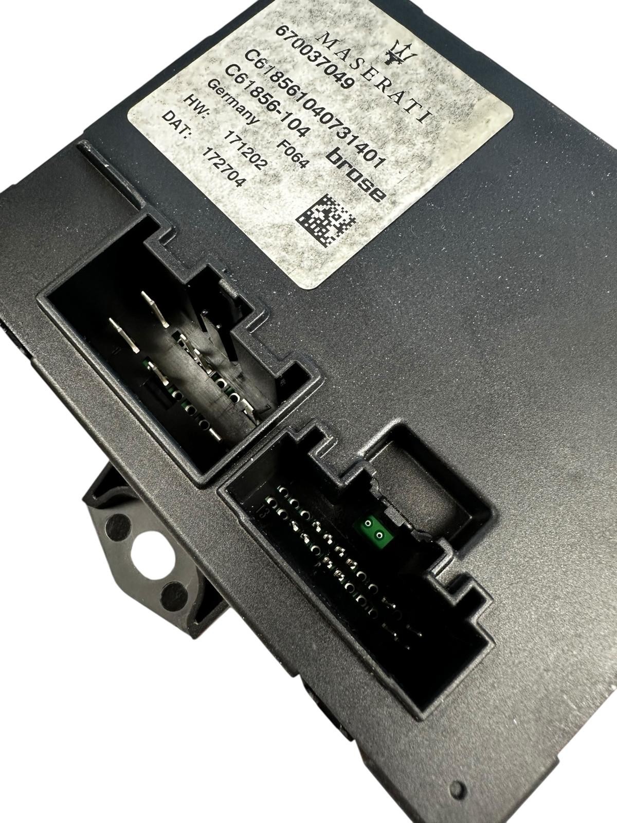 Maserati Quattroporte 2014-2024 Rear Trunk control module