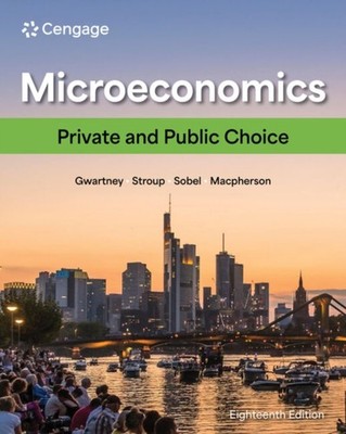 MICROECONOMICS PRIVATEPUBLIC CHOICE by GWARTNEY, JAMES D Paperback Self Help
