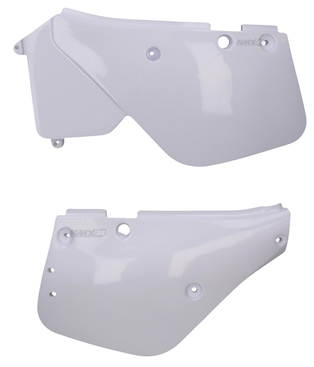 UFO Side Parts Fits Yamaha YZ 125 86-88 YZ 250 86-87 YZ 490 86-90 White