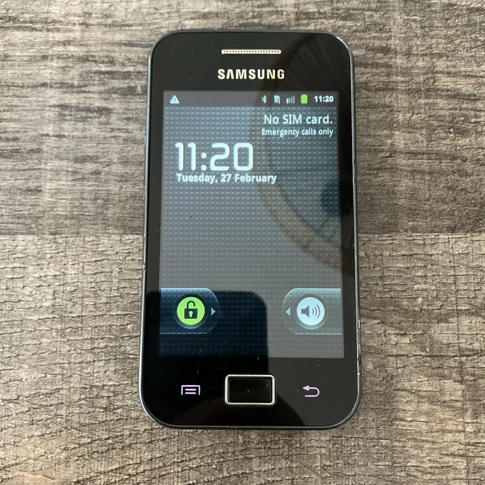 Samsung Galaxy Ace GT-S5830 Smartphone Black (O2) - Image 4 of 4