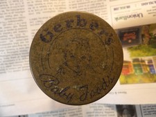 Vintage Gerber's Baby Food Jar