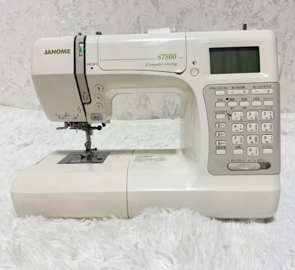 Janome S7800 High-End Computergesteuerte Nähmaschine getestet Japan #W1215 - Bild 4 von 4