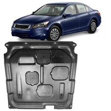 Mud Flaps Engine Guards Accord 2008-2012 Sedan 2.4L Front Engine Shield Black