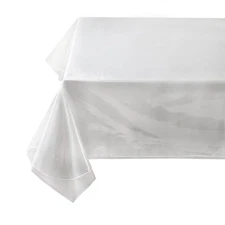 Clear Plastic Tablecloth Protector 60" x 124" Waterproof Oilproof Dining Cover