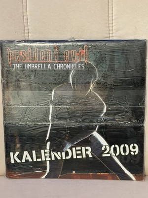 Resident Evil Kalender 2009 - The Umbrella Chronicles Neu OVP - Panini - Capcom