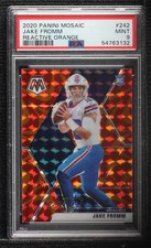 2020 Panini Mosaic Rookies Reactive Orange Prizm Jake Fromm #242 PSA 9 MINT 0nr3