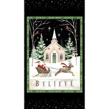 P&B Textiles - Believe - 23.75" X 44.25" Believe Panel - Multi