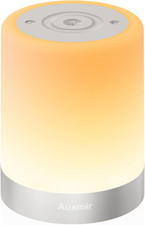 Lampada Da Comodino LED Touch, Luce Notturna Senza Fili, Colori RGB, 4 Modalità,