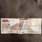 LEGEND OF ZELDA Nintendo NES Original Vtg 1987 Maps & Strategies Fold-Out Insert