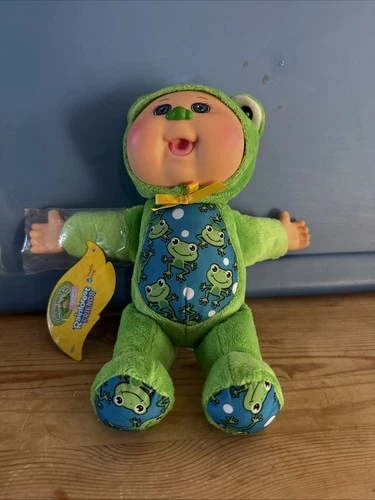 Cabbage Patch Kids Rainforest Friends Frog Cutie Doll 2015 CPK Soft Body