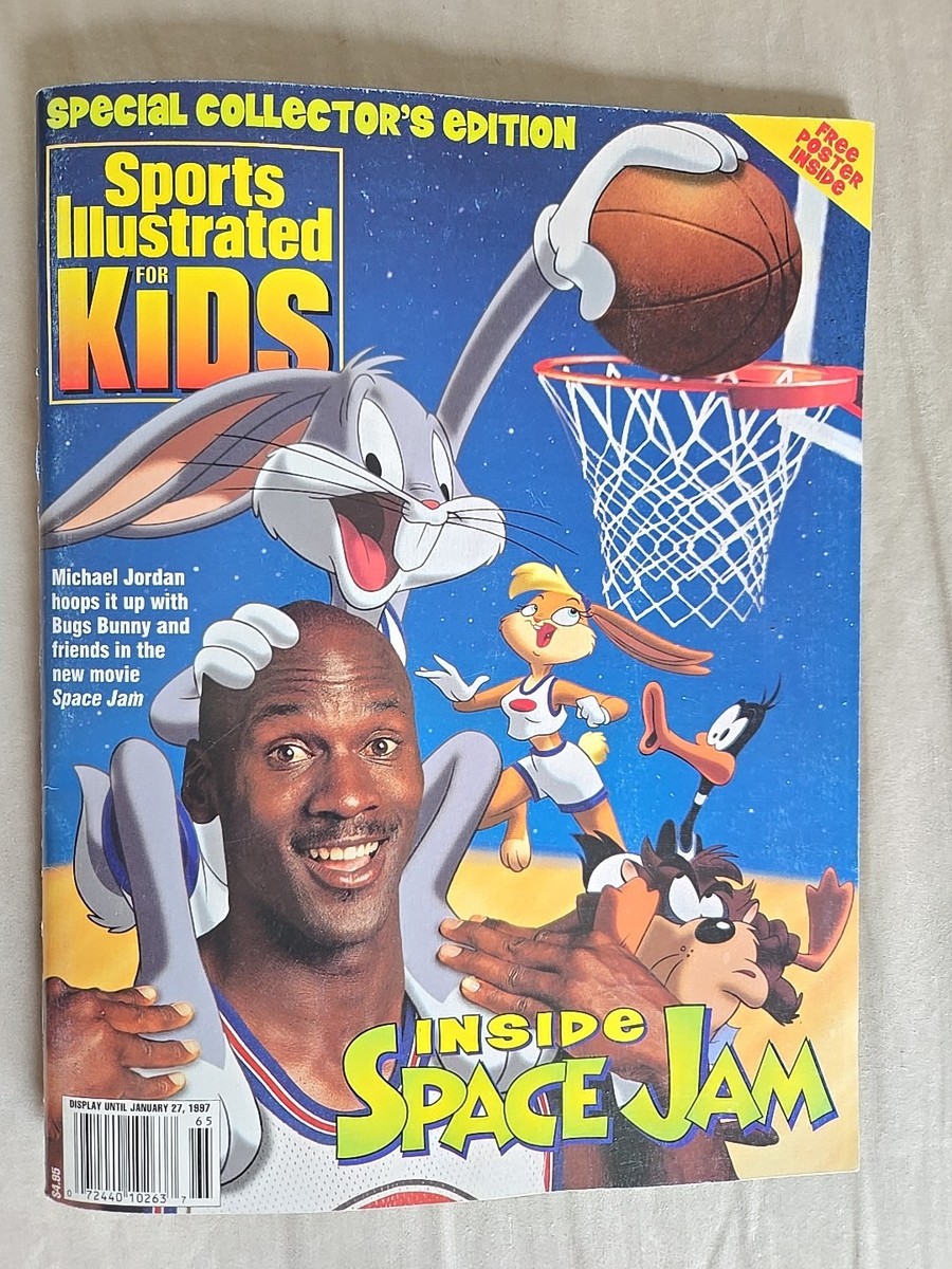 1997 Sports Illustrated for Kids Space Jam Michael Jordan w