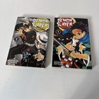 paperback Demon Slayer Manga Kimetsu No Yaiba Volume 1 & 2 manga English — photo 1