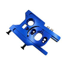 Traxxas XO-1 motor mount with hardware, blue ...
