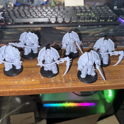 Deathshroud Terminator  Death Guard x6 Saturnate armor alternate art