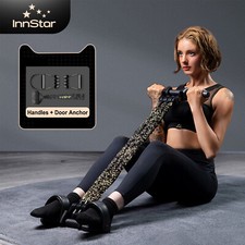 Innstar Chest Expander Sit-ups Pedal Puller Resistance Bands Fitness Exercise