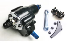 Vega Steering Gear Box Pitman Arm Mounting Bracket Kit Joint Street Rat Rod Ford