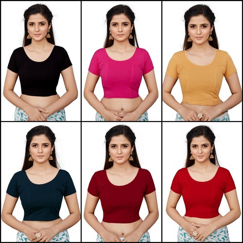 t shirt as saree blouse