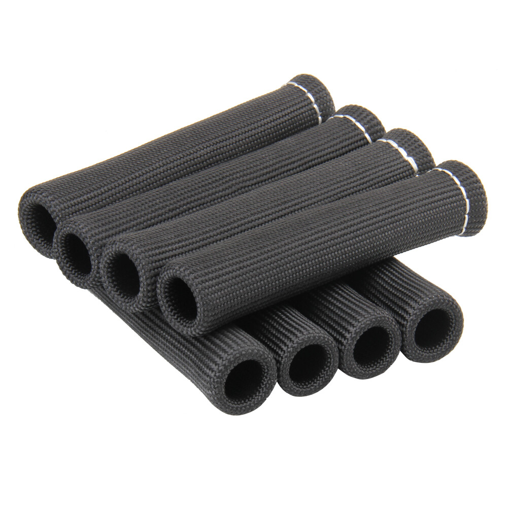 8X 2500° Spark Plug Wire Boots Protectors Sleeve Heat Shield - Foto 10