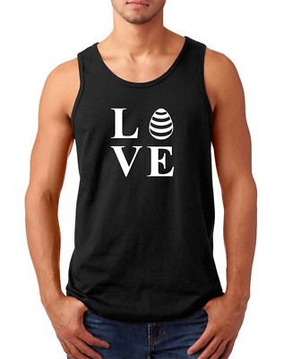 Mens Tank Top Love Egg Shirt Easter T-Shirt Lovely Tee Funny Gift Idea Holiday