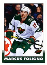 2020-21 O-Pee-Chee Marcus Foligno Blank Back WILD