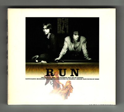 B'z - Run (CD), Rare 1992 1st Press Limited Edition, Tak Matsumoto, Koshi Inaba