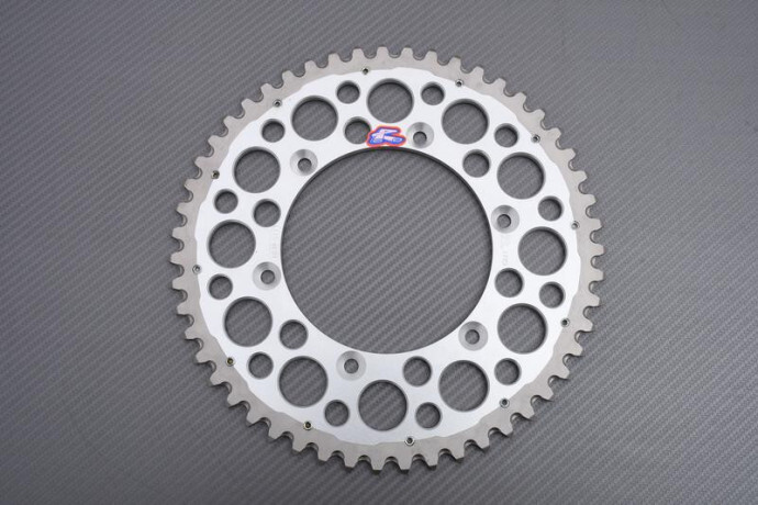 Couronne Renthal Twinring Suzuki RM 250 pas 520 pour moto cross de 1981 à 2006