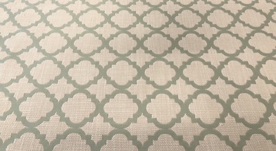 Kravet Seafoam Geometric Tiled Medallion Upholstery Fabric 3.30 yd (33202-135)