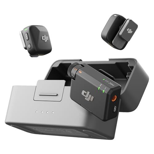 DJI MIC (1 TX + 1 RX) セット DJI Mic Mini (2 TX + 1 RX + Charging Case) Ultralight Detail