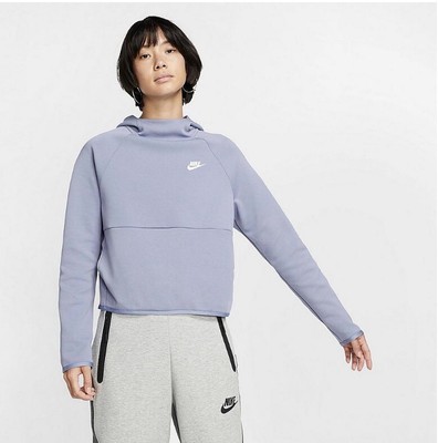 lavender nike fleece moletom com capuz
