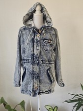 Bellfield Bankoni Denim Acid Wash Jacket Blue Size 10