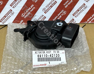 TOYOTA GENUINE 69110-42120 ACTUATOR ASSY, FRONT DOOR LOCK, RH OEM 6911042120
