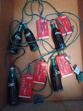 1999 Coca Cola 14' String Lights Coke Bottle & Vending Machine Light Covers