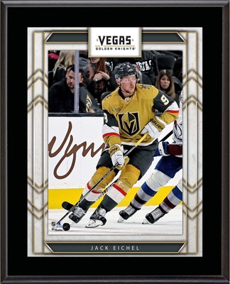 Jack Eichel Vegas Golden Knights 10.5'' x 13'' Sublimated Player Plaque