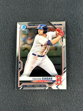 2021 Bowman Chrome Prospects TRISTON CASAS Base #BCP-168 Boston Red Sox