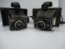Vintage Polaroid lot Square Shooter 2 and Colorpack II instant cameras