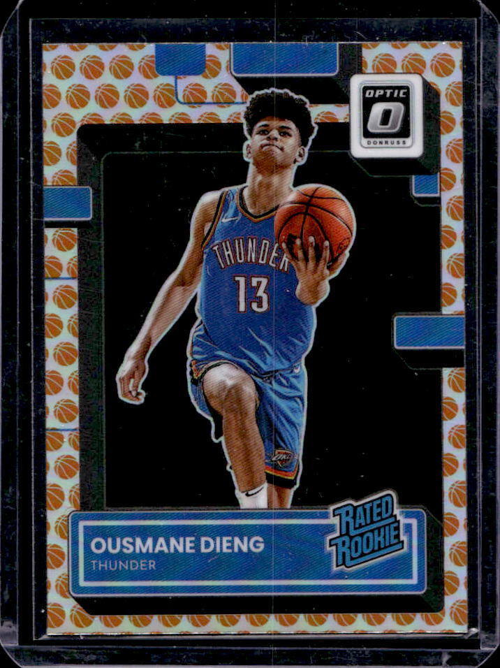 2022-23 Donruss Optic Ousmane Dieng Basketballs Prizm Rated Rookie RC #220