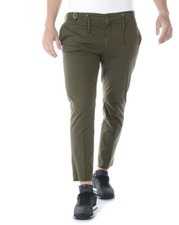Pantaloni Daniele Alessandrini Jeans Trouser Cotone Uomo Verde P34203702 33