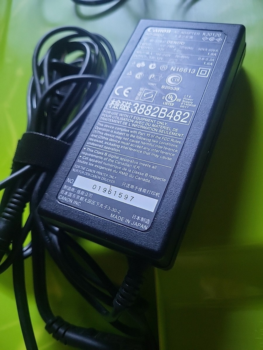 Canon ユニバーサルアダプタ AD-360U Genuine Canon AC Adapter AD-360U K30120 | eBay